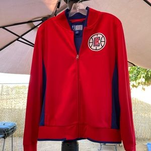 LA Clippers women’s zip up sweat jacket size XL